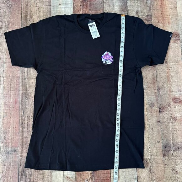 Vans Cloudy Day Mushroom graphic t-shirt men's Large - Picture 7 of 8